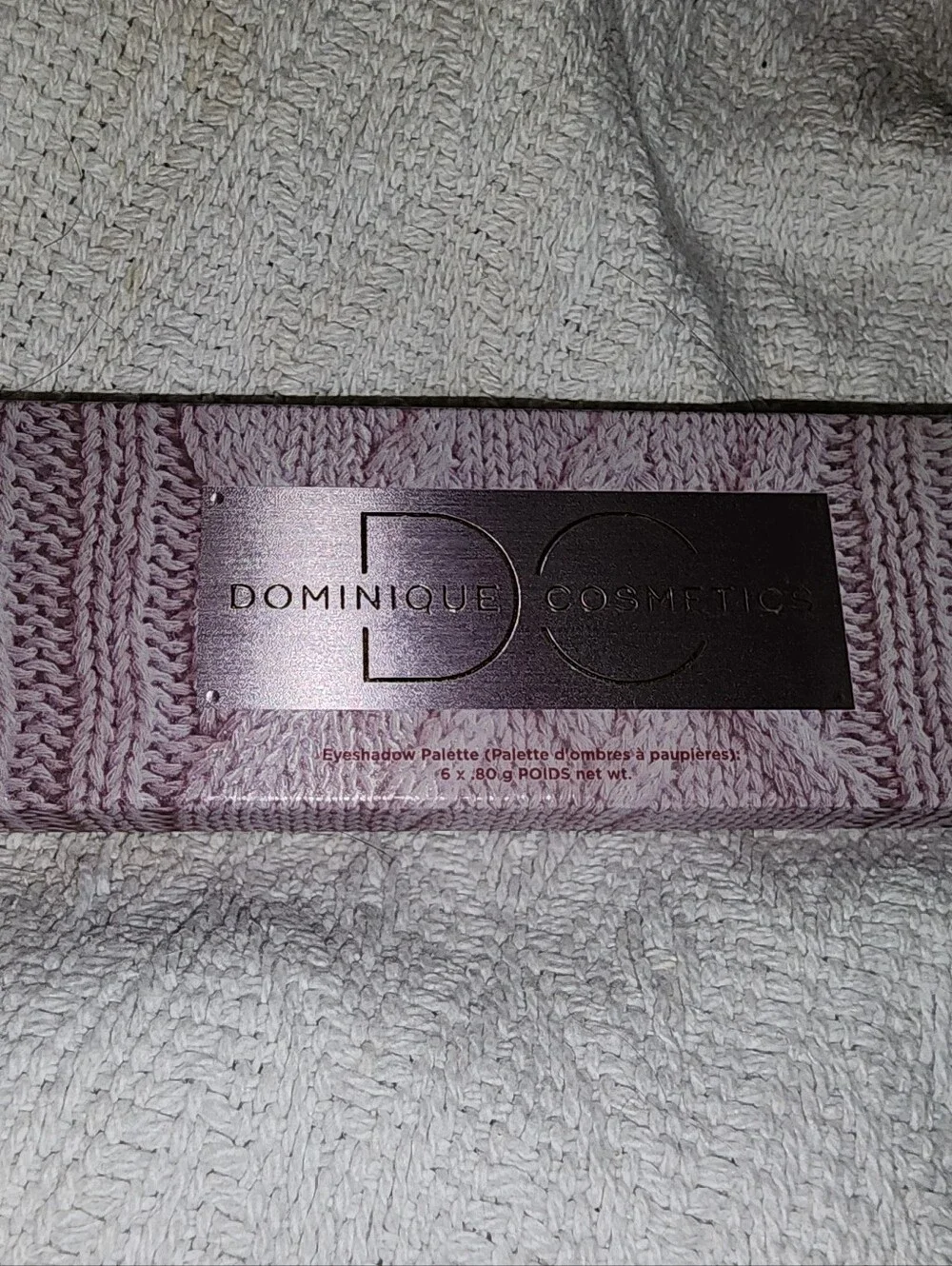 Dominique Cosmetics Eyeshadow Palette — Pink, Purple, Brown, Black